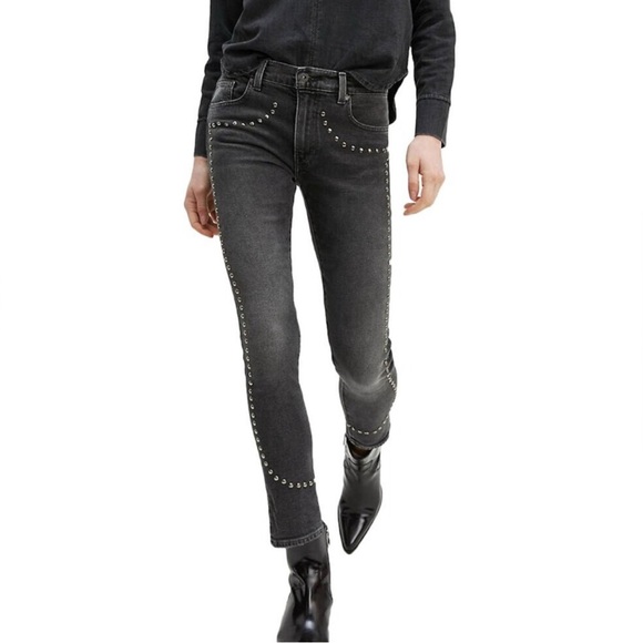 Levi's Made & Crafted Women's Cigarette Jeans with Studs size 29 - Picture 12 of 14